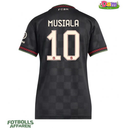 Bayern Munich Jamal Musiala #10 Tredje Tröja Kvinnor 2025-26 Kortärmad
